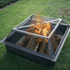 Blue Sky Outdoor Living Fire Pit Spark Screen, Square, 39" SML3908
